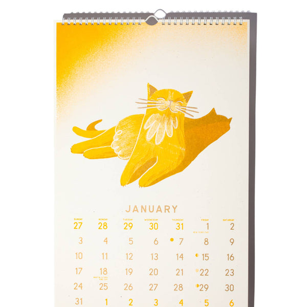 2027 Risograph Wall Calendar - Just Makin' It Through