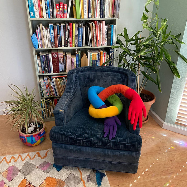 Jazz Hands Hug Pillow