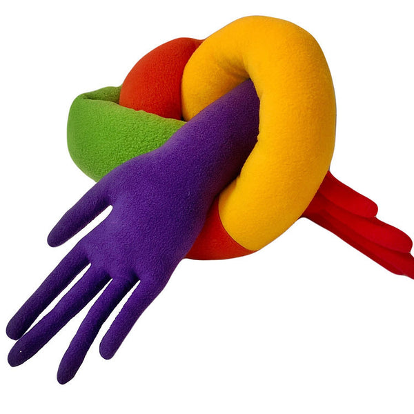 Jazz Hands Hug Pillow