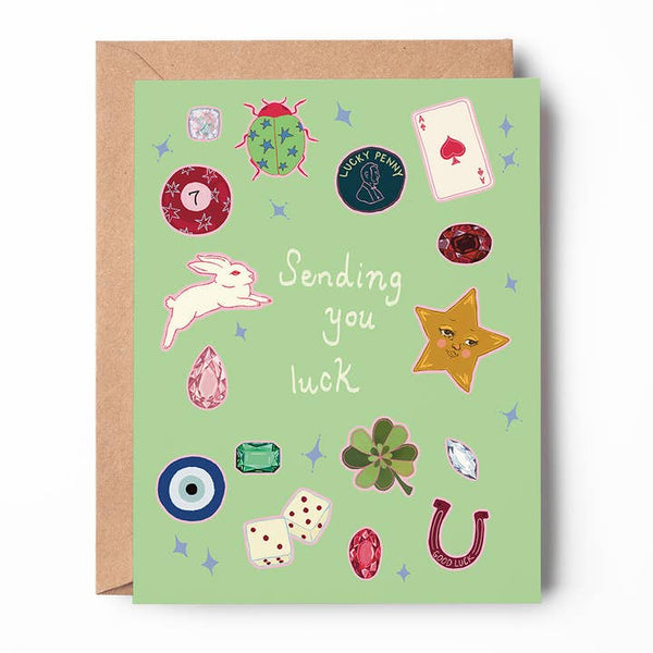 Sending You Luck Card
