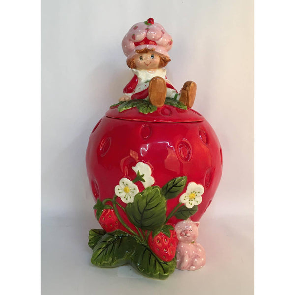 Sweet Strawberry Stash Cookie Jar