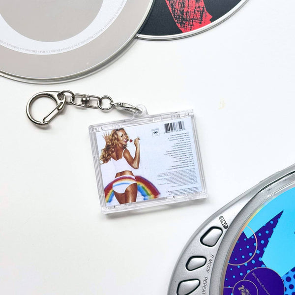 'Hit Clips' Mini CD Case Keychain - Mariah Carey