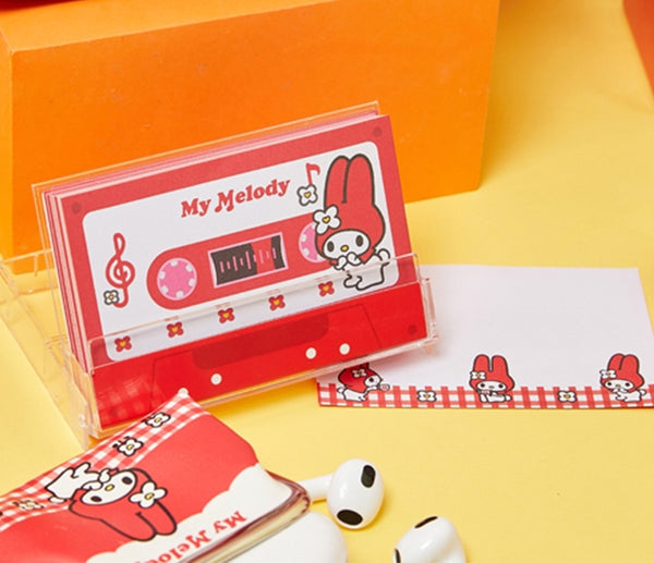 My Melody Cassette Tape Memo Pad