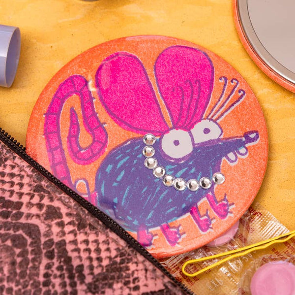 Beauty Rat Pocket Mirror