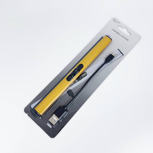 Long Slim Electric Lighter - Black