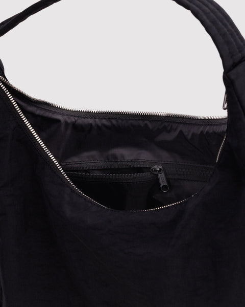 Nylon Shoulder Bag - Studs