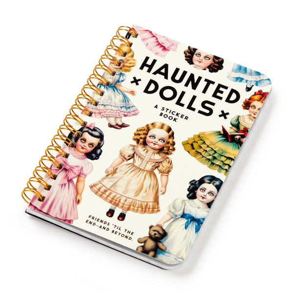 Haunted Dolls Sticker Book