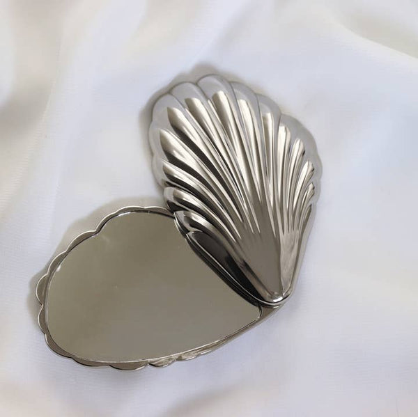 Seashell Compact Mirror