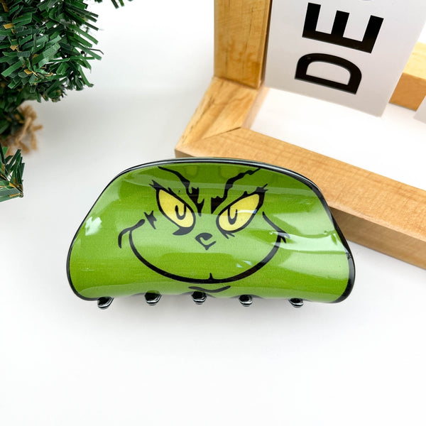 Green Goblin Face Hair Claw