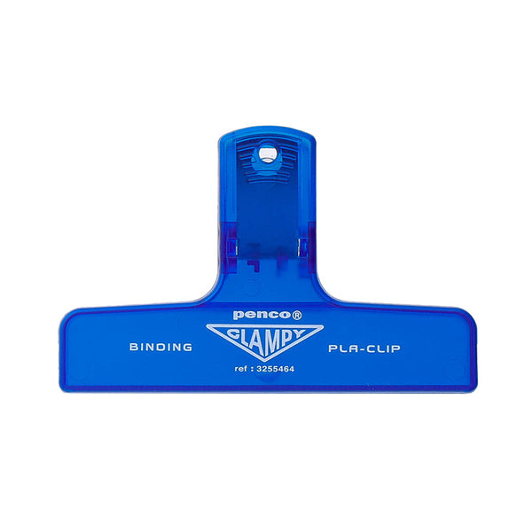 Plastic Clip - Clear Blue