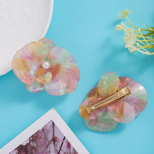 Phalaenopsis Orchid Flower Hair Clip
