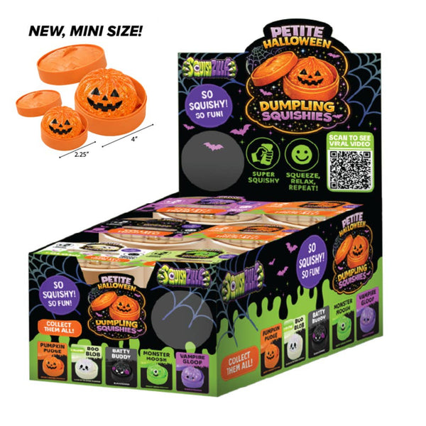 Mini Halloween Dumpling Squishy Toy