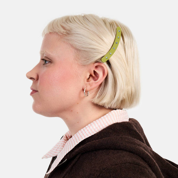 Allie Clip - Large Chartreuse
