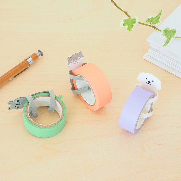 Hug Washi Tape Dispenser - Poodle