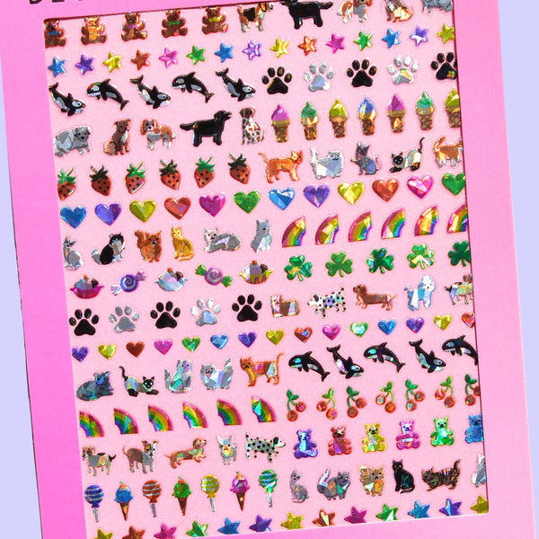 Nail Art Stickers - Ice Cream Social