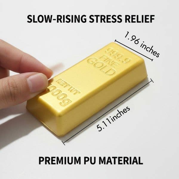 Gold Squishy Toy