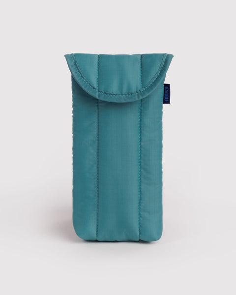 Puffy Glasses Sleeve - Peacock