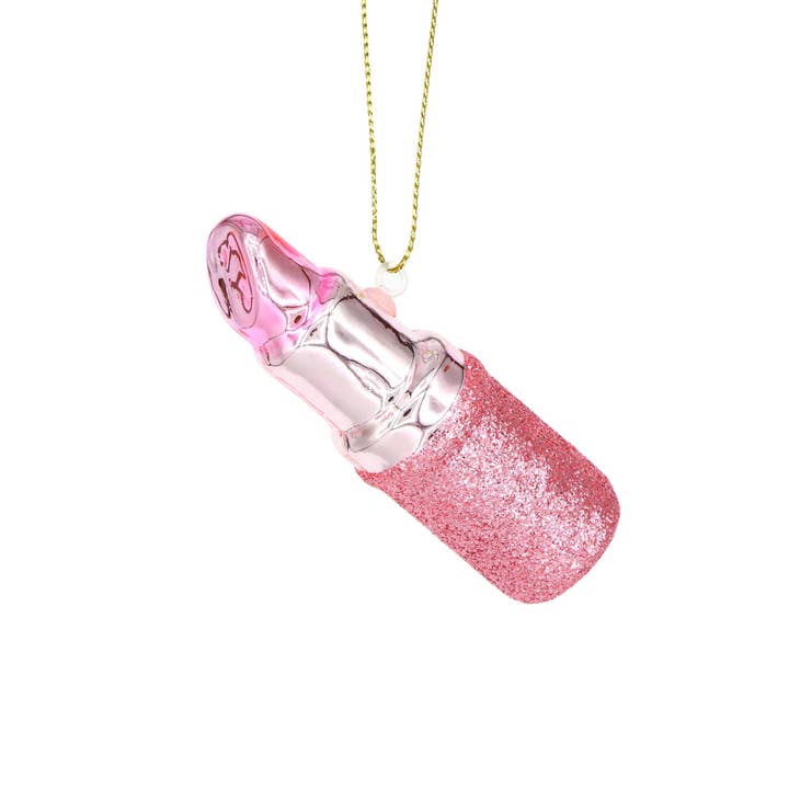 Christmas Ornament - Pink Lipstick