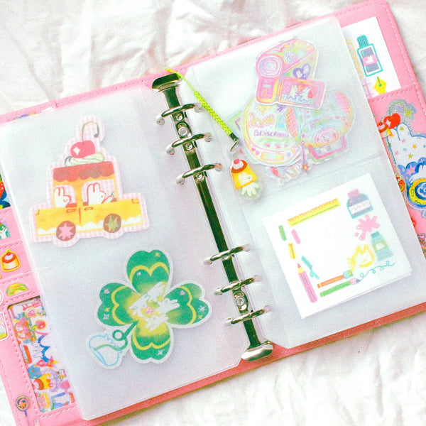 'Garden Party' A6 Binder