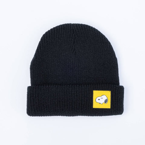 Snoopy Beanie - Black