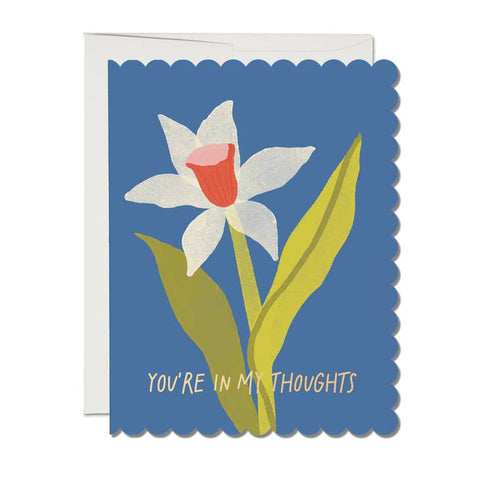 You're In My Thoughts Card