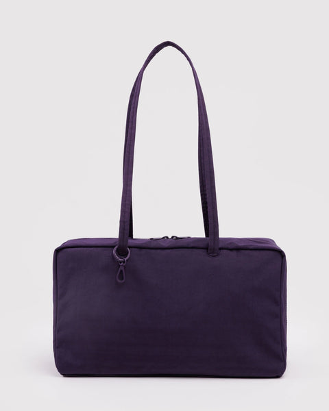 Medium Nylon Bowler Bag - Fig