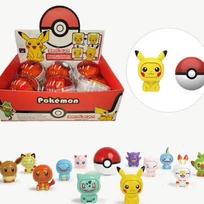 Pokémon Face Figure – Random Capsule Toy