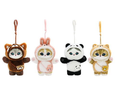 Mofusand Animal Costume Keychain