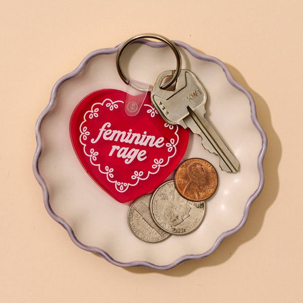 Feminine Rage Keychain