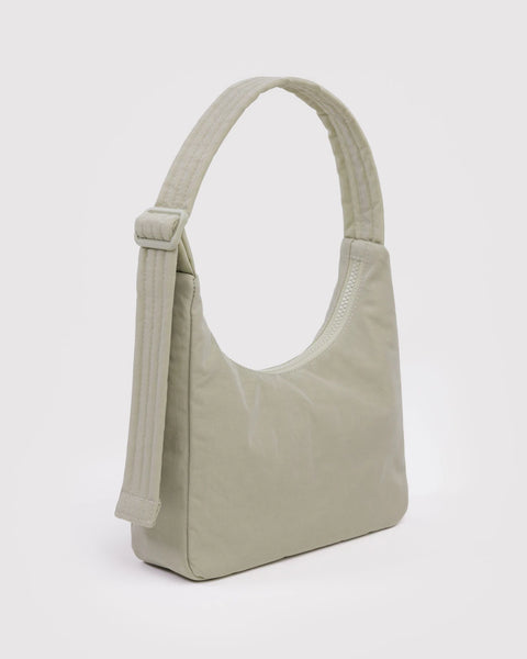 Mini Nylon Shoulder Bag - Celadon