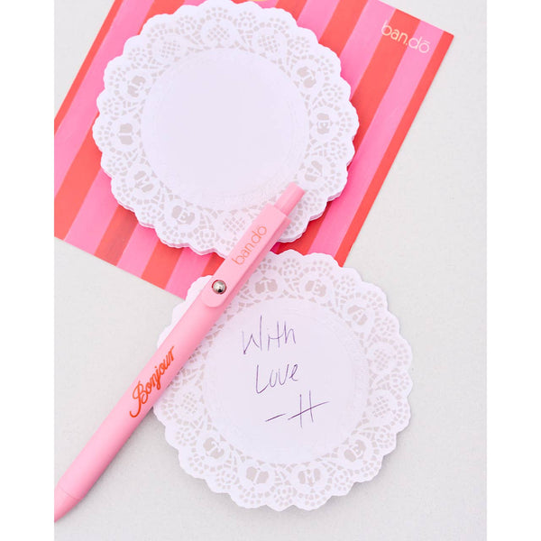 Tea Time Doily Notepad