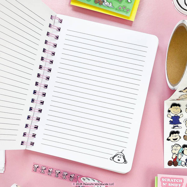 Snoopy Take It Easy Spiral Notebook