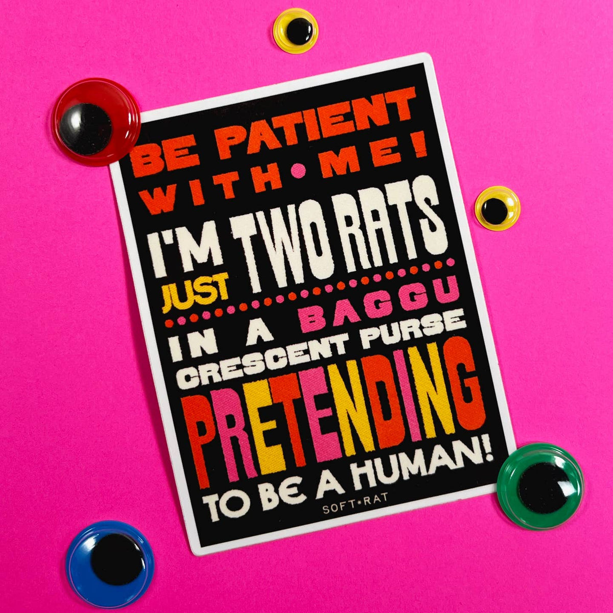 Two Rats Sticker – All The Feels