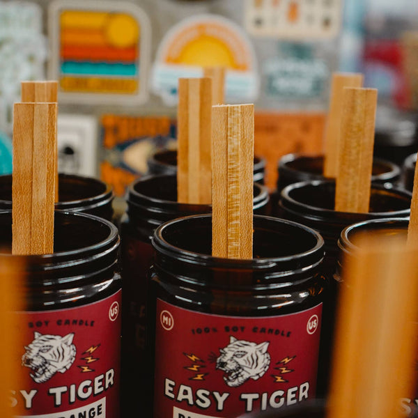 Easy Tiger - Blood Orange 8oz Soy Candle