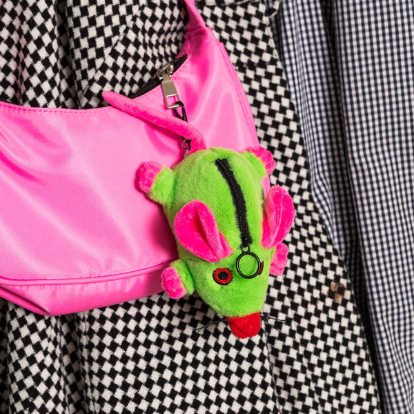 Rat Plush Keychain