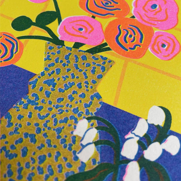 Still Life 2 Riso Mini Print