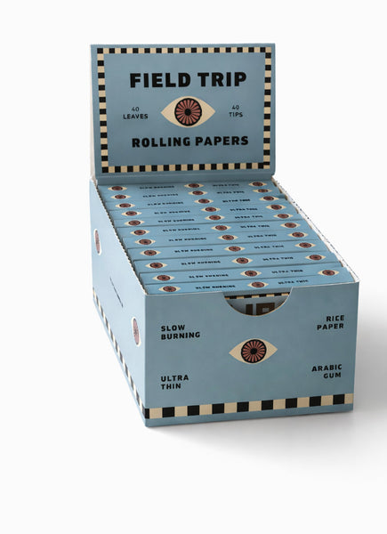 Rice Papers with Checkerboard Crutch Tips