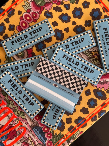Rice Papers with Checkerboard Crutch Tips