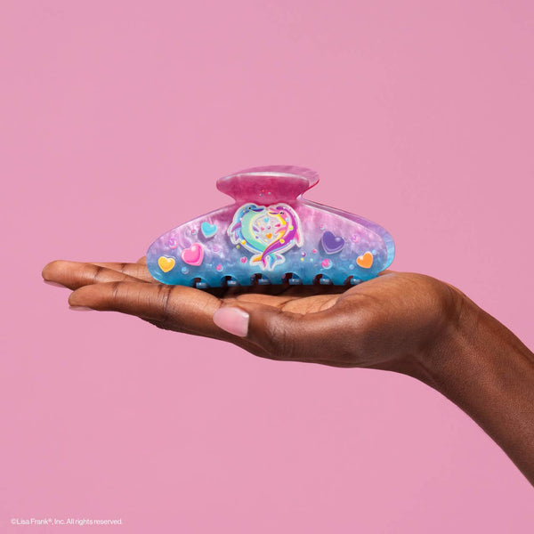 Lisa Frank X Kitsch Glitter Claw Clip - Dancing Dolphins™