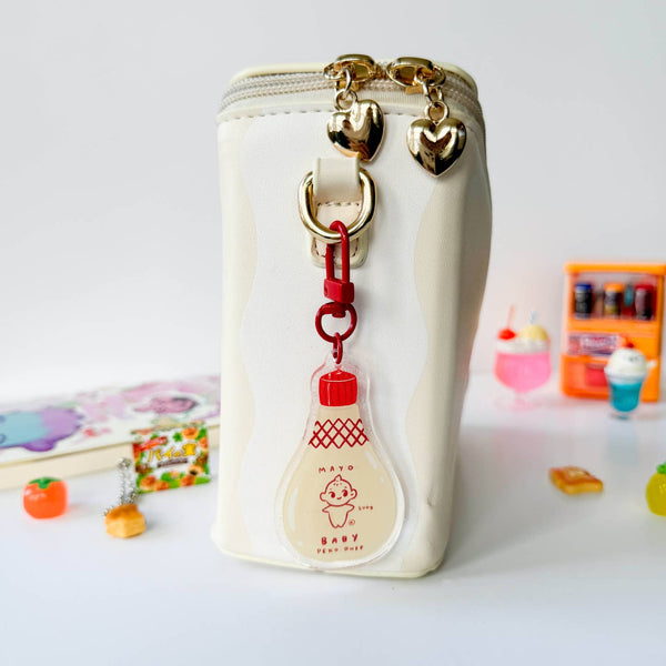 Kewpie Mayo Acrylic Keychain