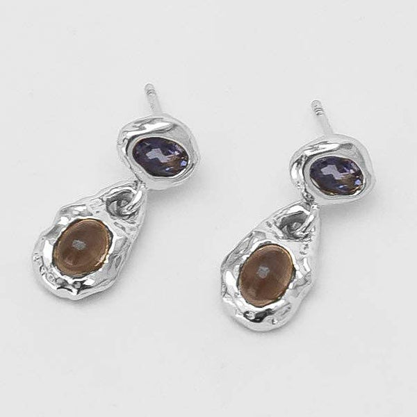 Avery Earrings in Sterling Silver