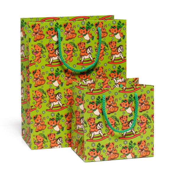 Beary Merry Small Gift Bag