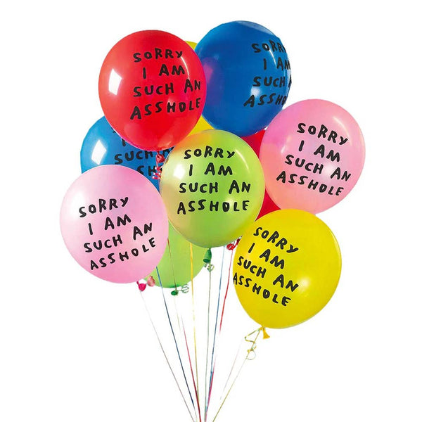 Sorry Balloon Set (Unfortunately Very Useful Balloons) X Adam Jk