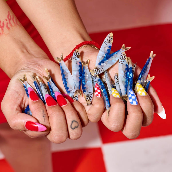 Sardine Barrette Set