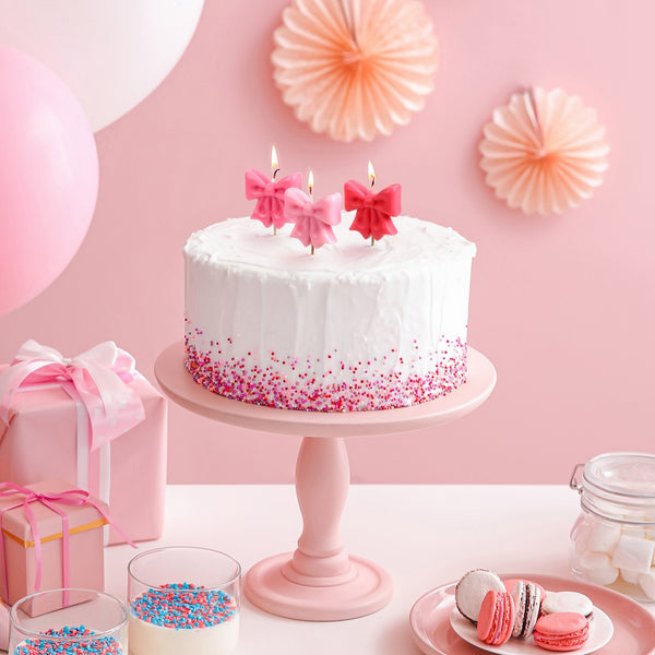 Wrap Party - Bow Candles