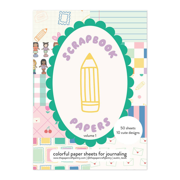 Scrapbook Papers Notepad Vol. 1