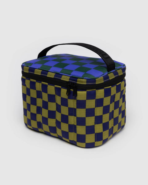 Puffy Lunch Bag - Jewel Checks