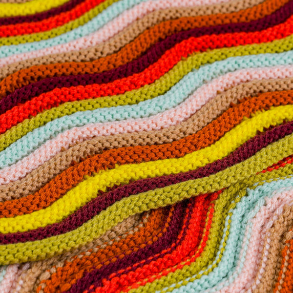 Circus Squiggle Scarf - Desert