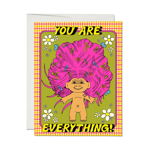 Everything Troll Greeting Card