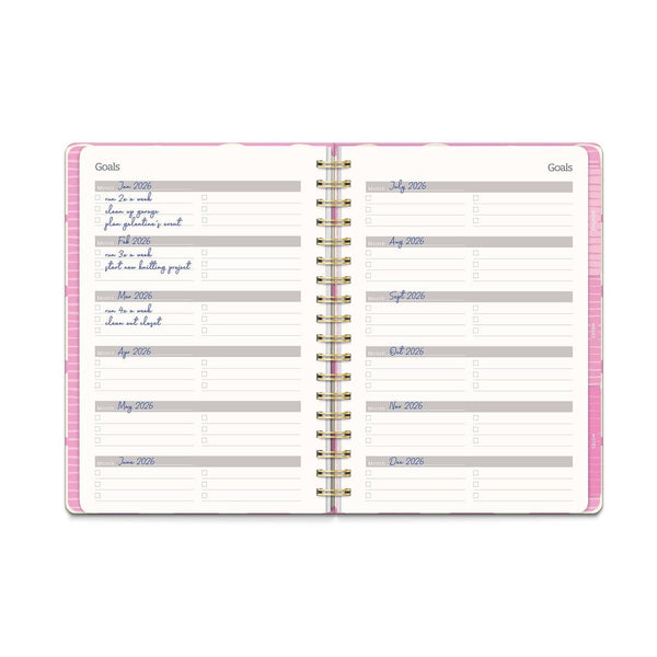 Darling Dots Undated Tri-Tab Planner